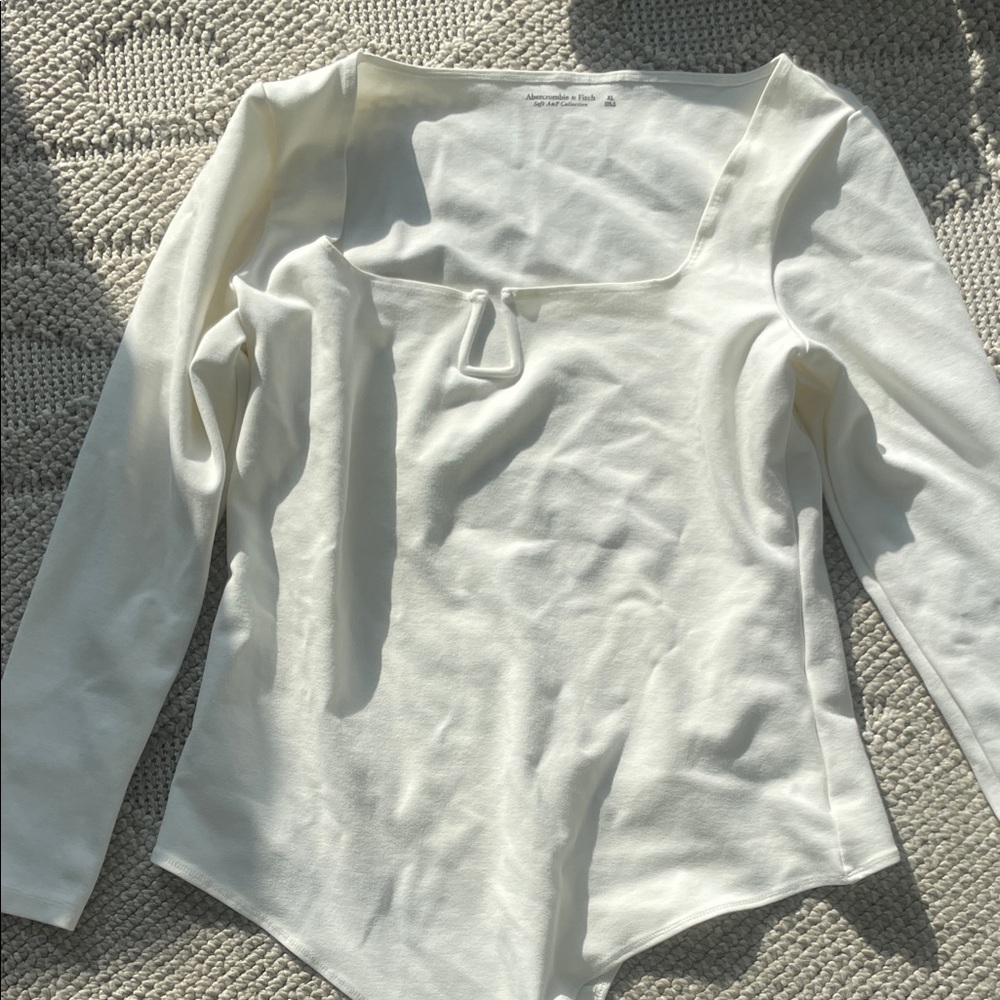 Abercrombie Elegant White Women's Top